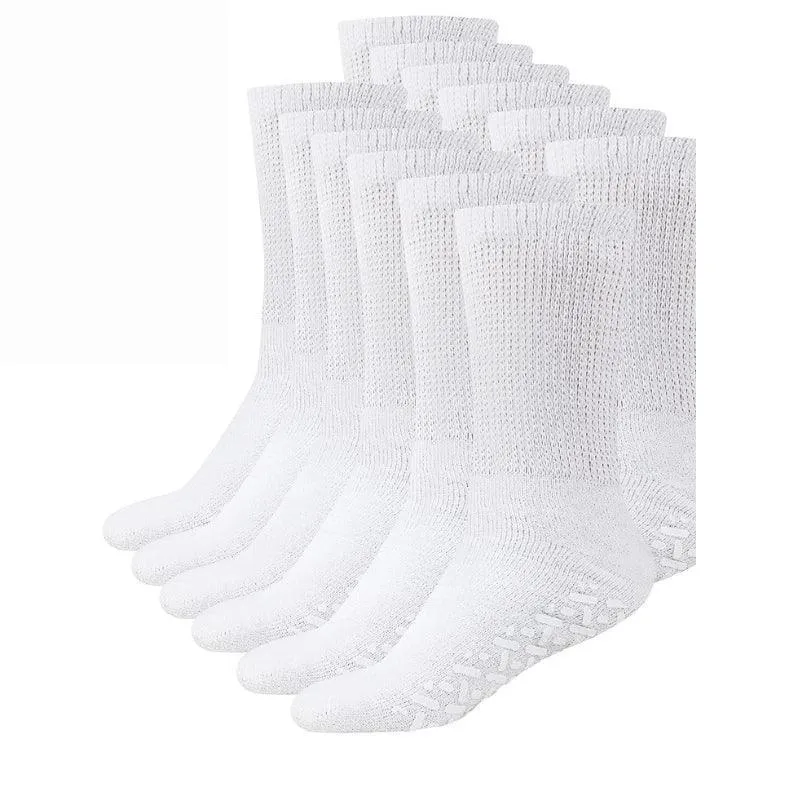 6 Pack Non-Binding Diabetic Socks – Loose Fit and Comfort