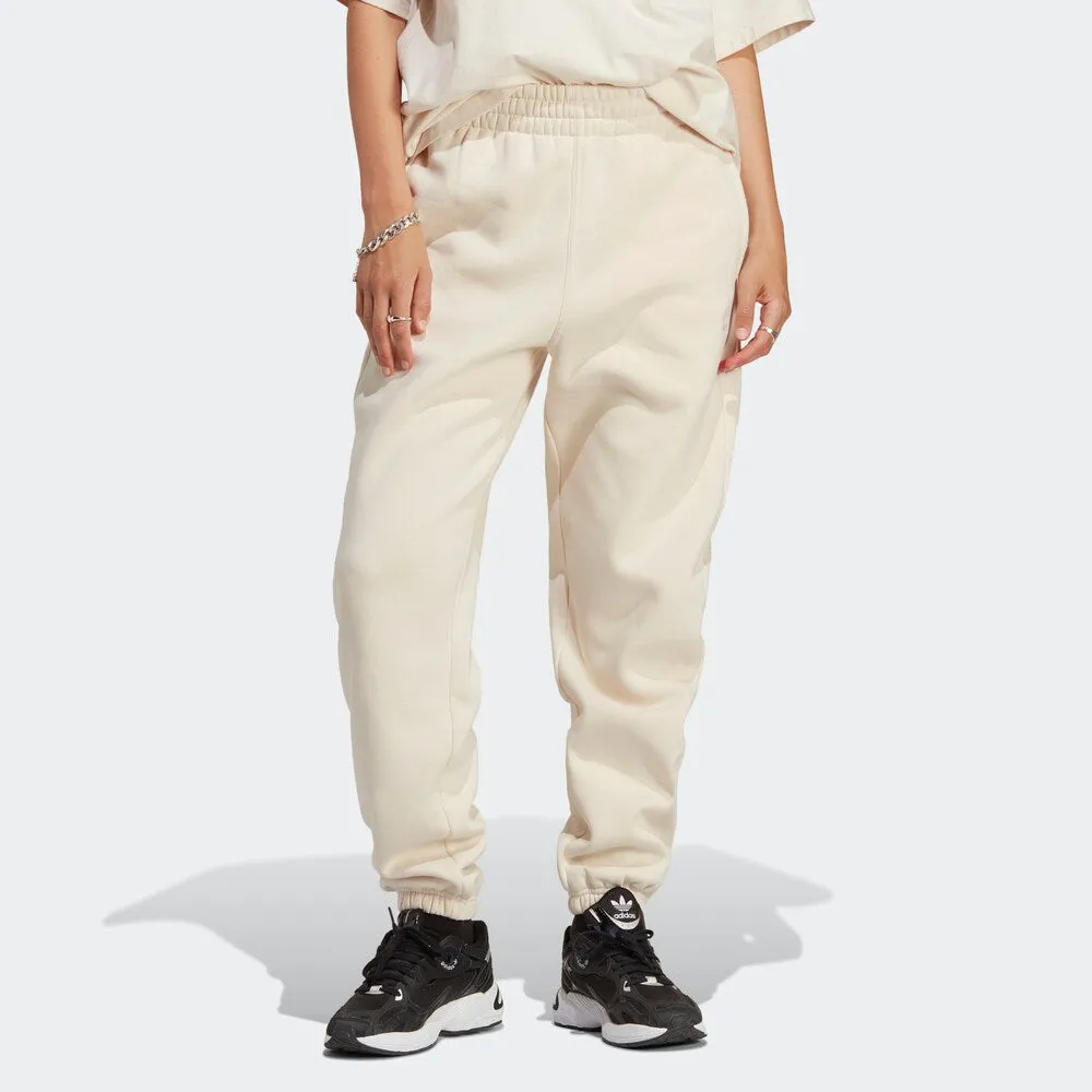 Adidas Essentials Fleece Tapered Pants, Beige