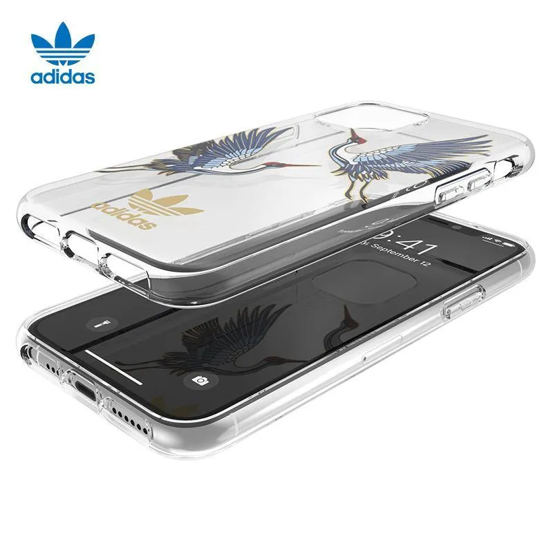 adidas Originals CNY SS20 Flying Crane Clear Case Cover for Apple iPhone