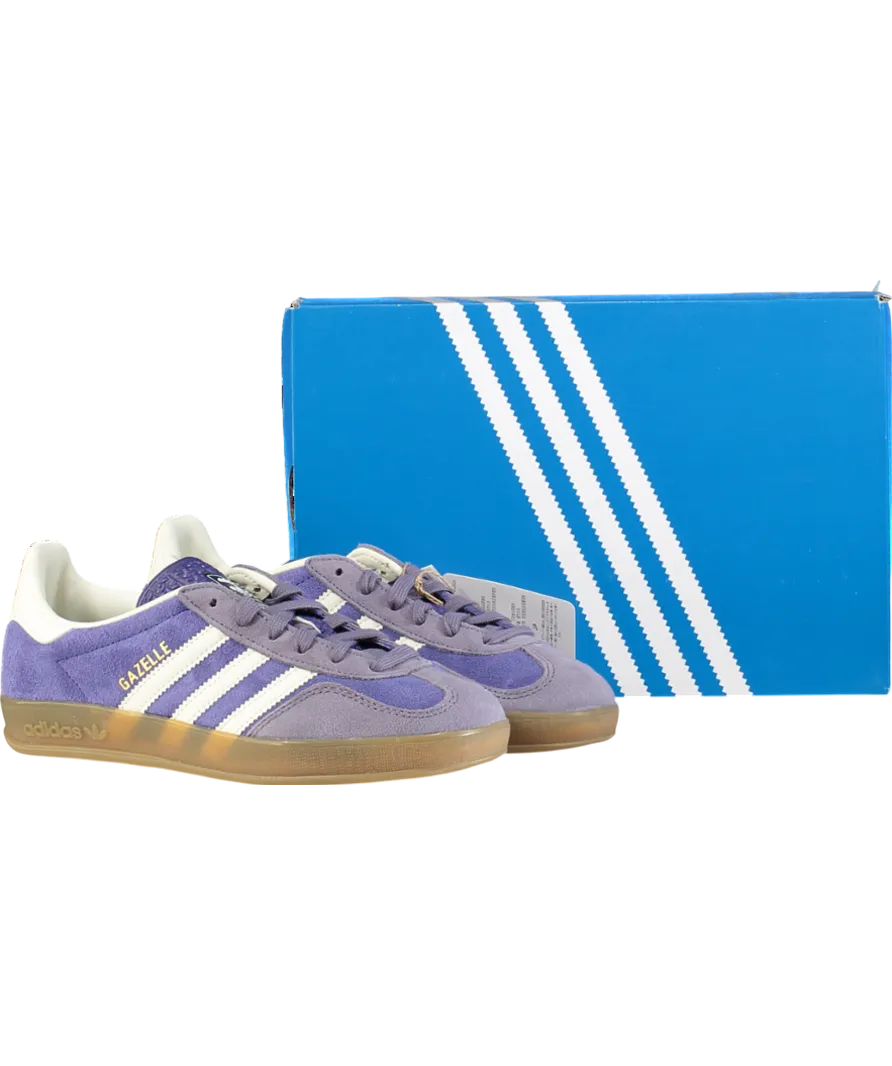 Adidas Originals Gazelle Purple/white/shadow Violet UK 5 EU 38 👠