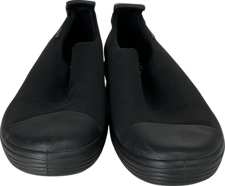 ecco Black Soft 7 Textile Women's Slip-on Shoes UK 5.5 EU 38.5 👠