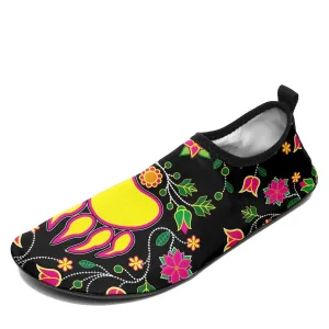 Floral Bearpaw Sockamoccs Kid's Sockamoccs Slip On Shoes