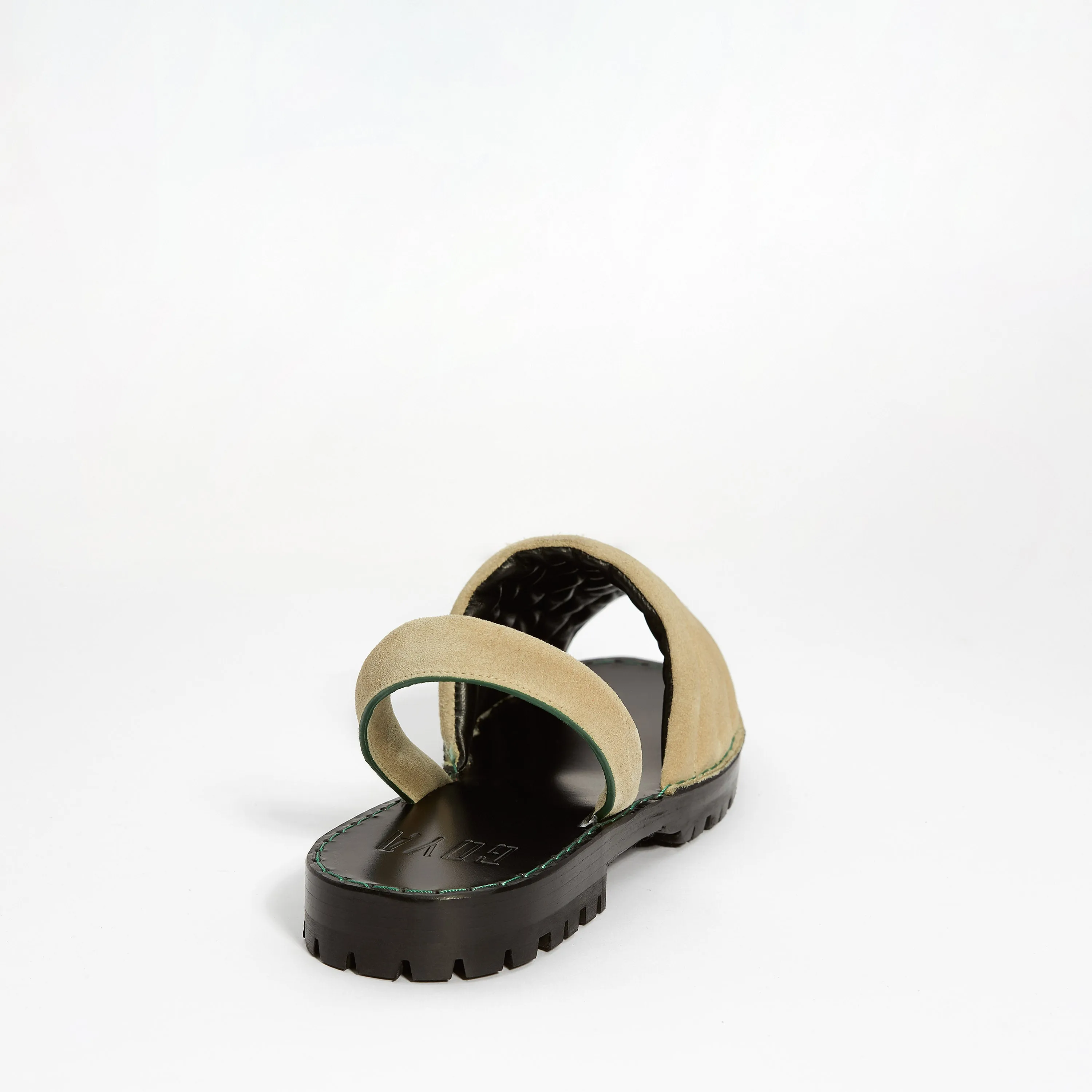 GOYA Beige Suede Sandals