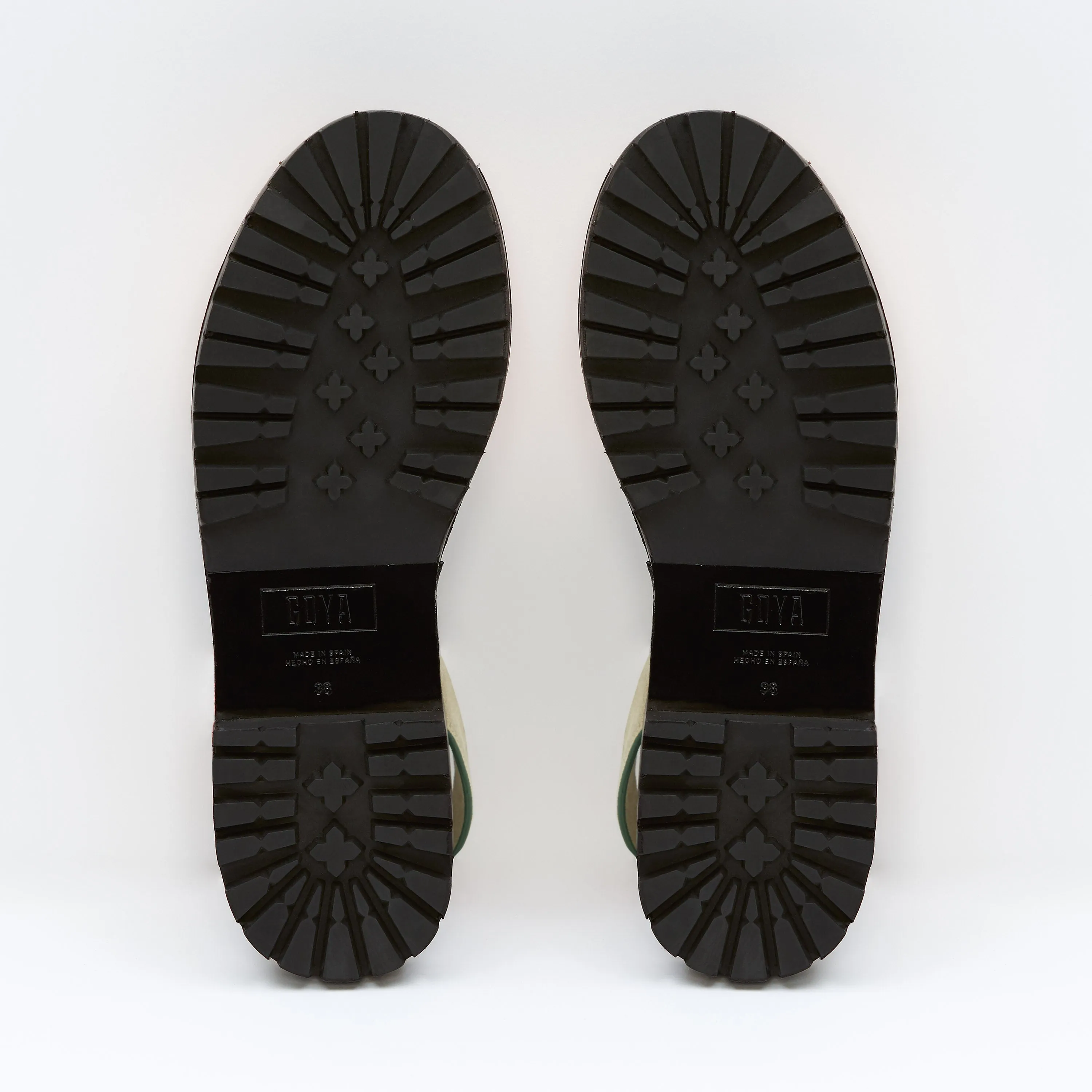 GOYA Beige Suede Sandals