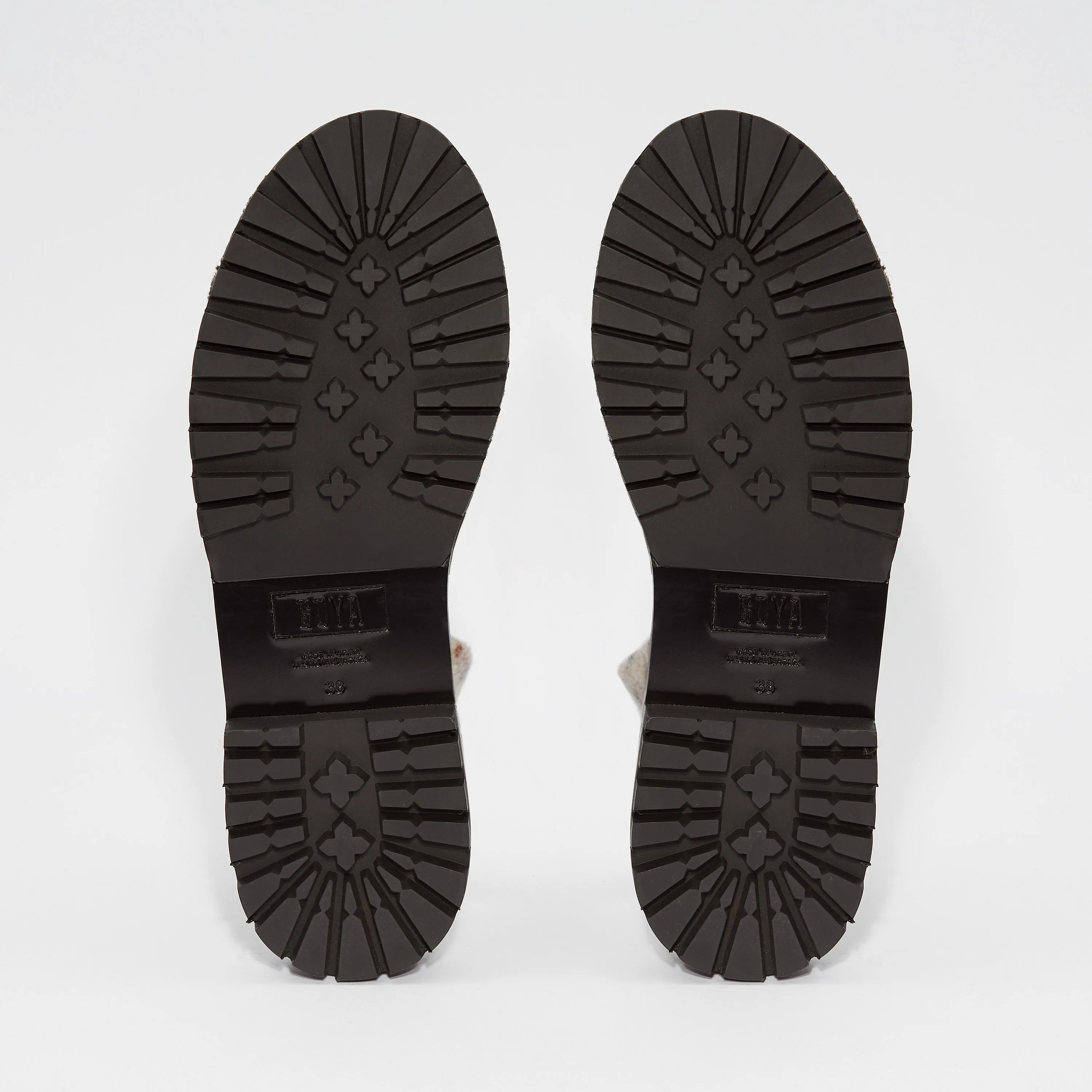 GOYA Speckled Felt Sandals