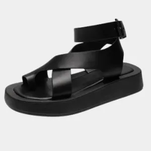 Joskaa 2024 New Summer Comfortable Chunky Sandals