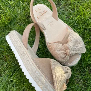 LA x Confetti Bow Flatform Espadrille Rata