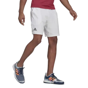 Men’s Adidas Ergo 7" Shorts (White)