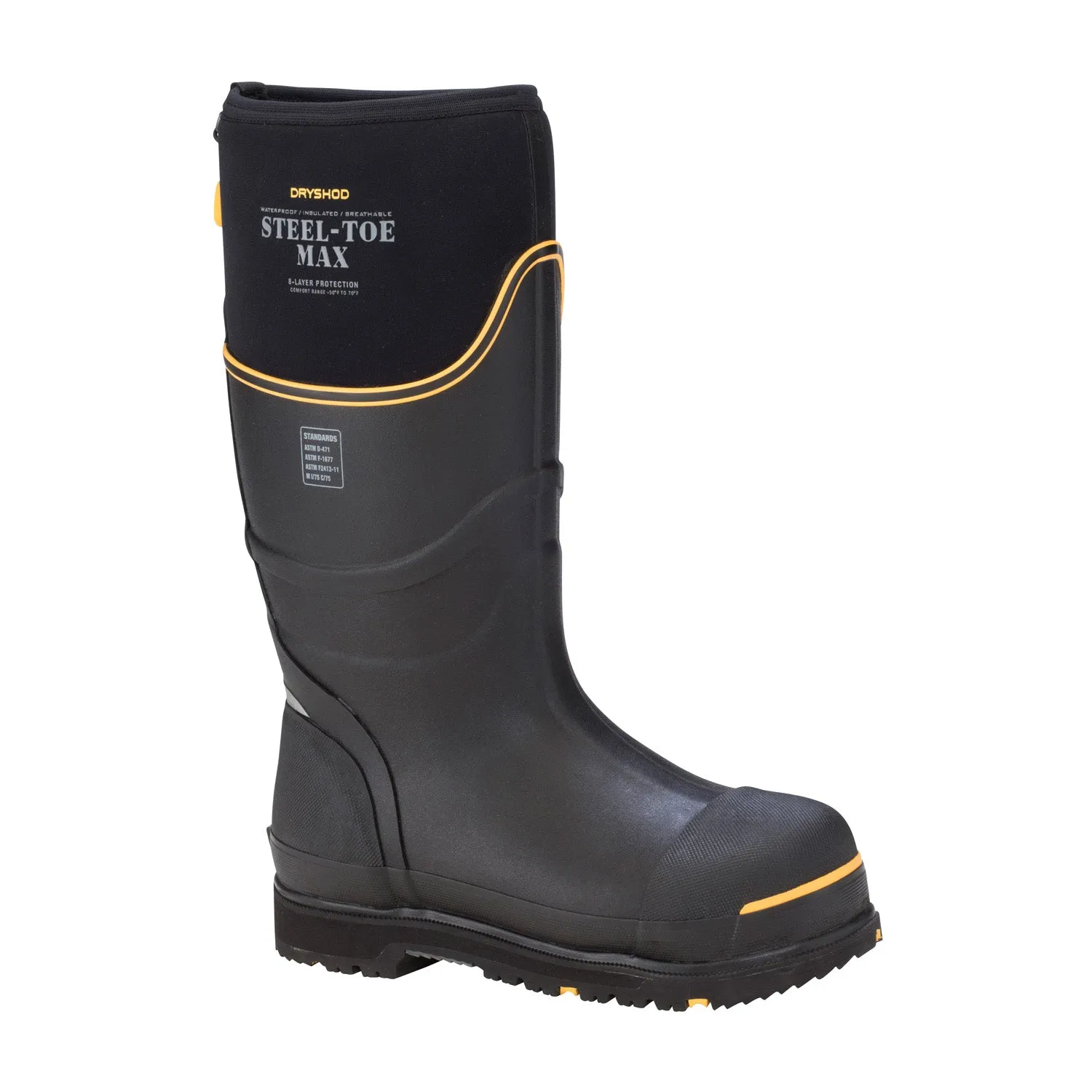 Men's/Women's Steel Toe Cold Weather Boot STM-UH-BK