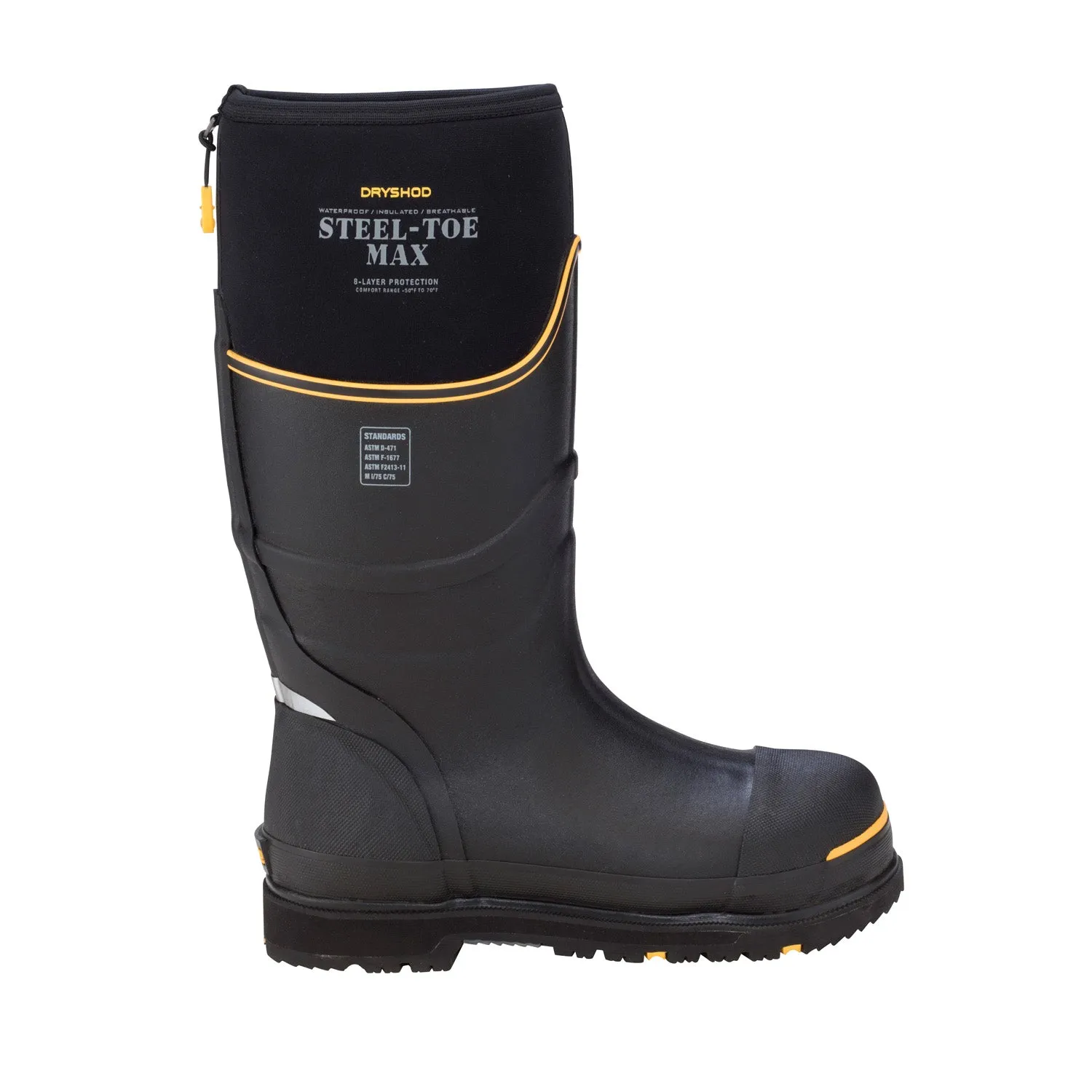 Men's/Women's Steel Toe Cold Weather Boot STM-UH-BK