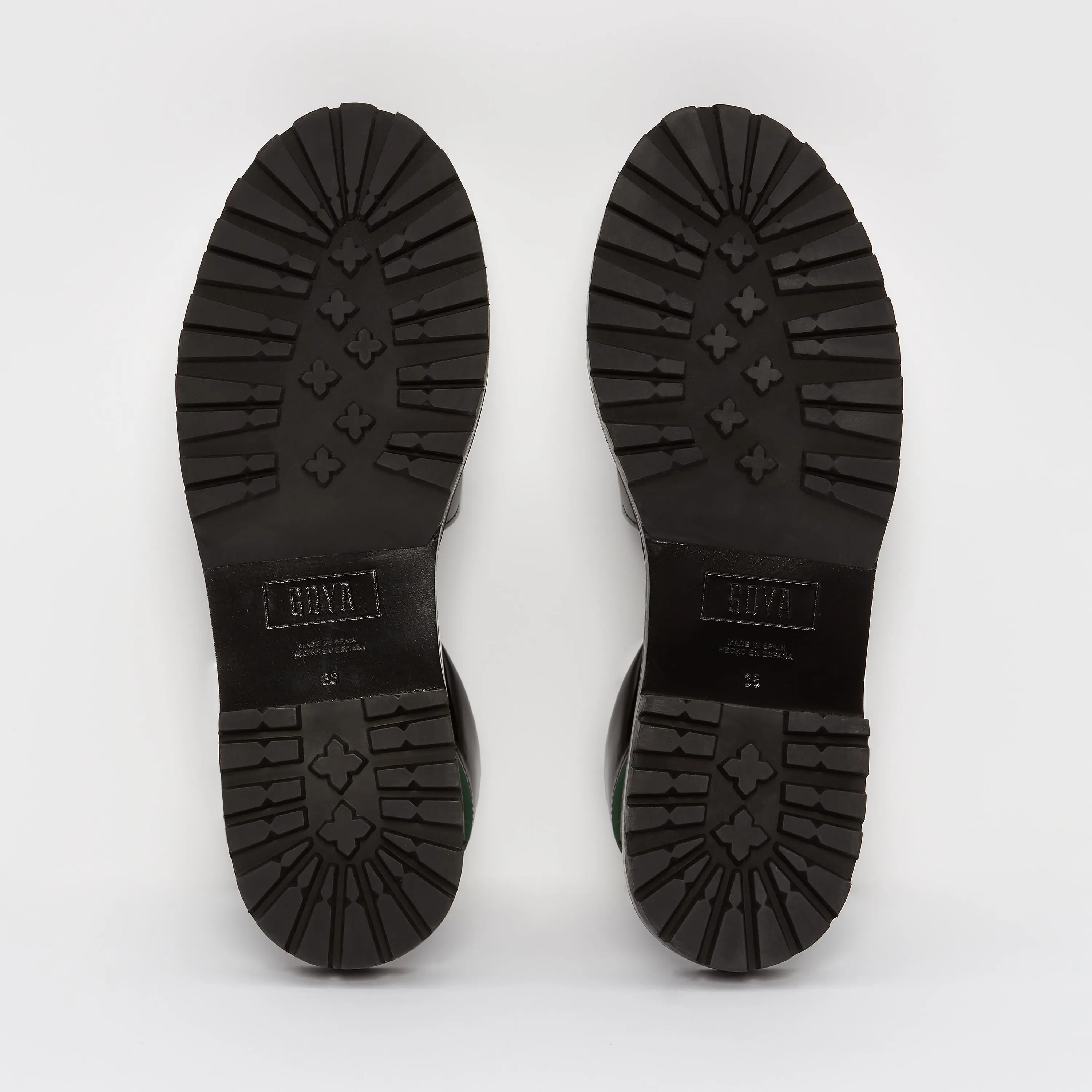 Mud Patent Leather Goya Slide