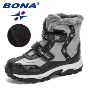 New Arrival Winter Mid-Calf Plush Snow Boots