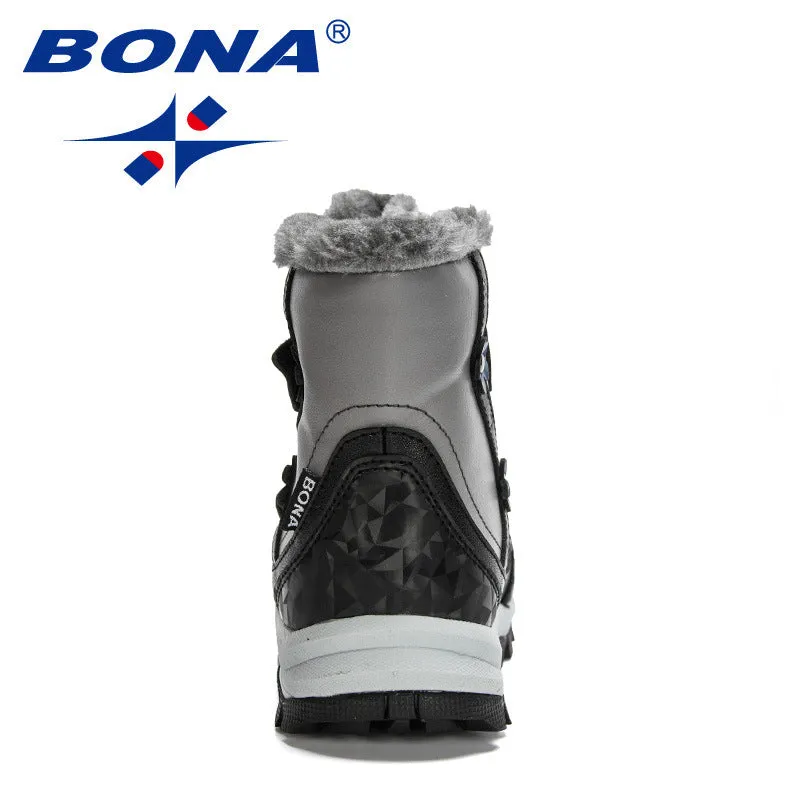 New Arrival Winter Mid-Calf Plush Snow Boots