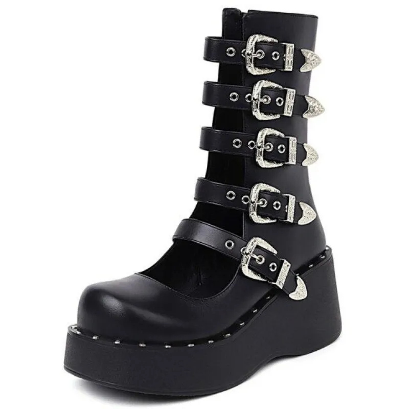 Open Ankle Boots