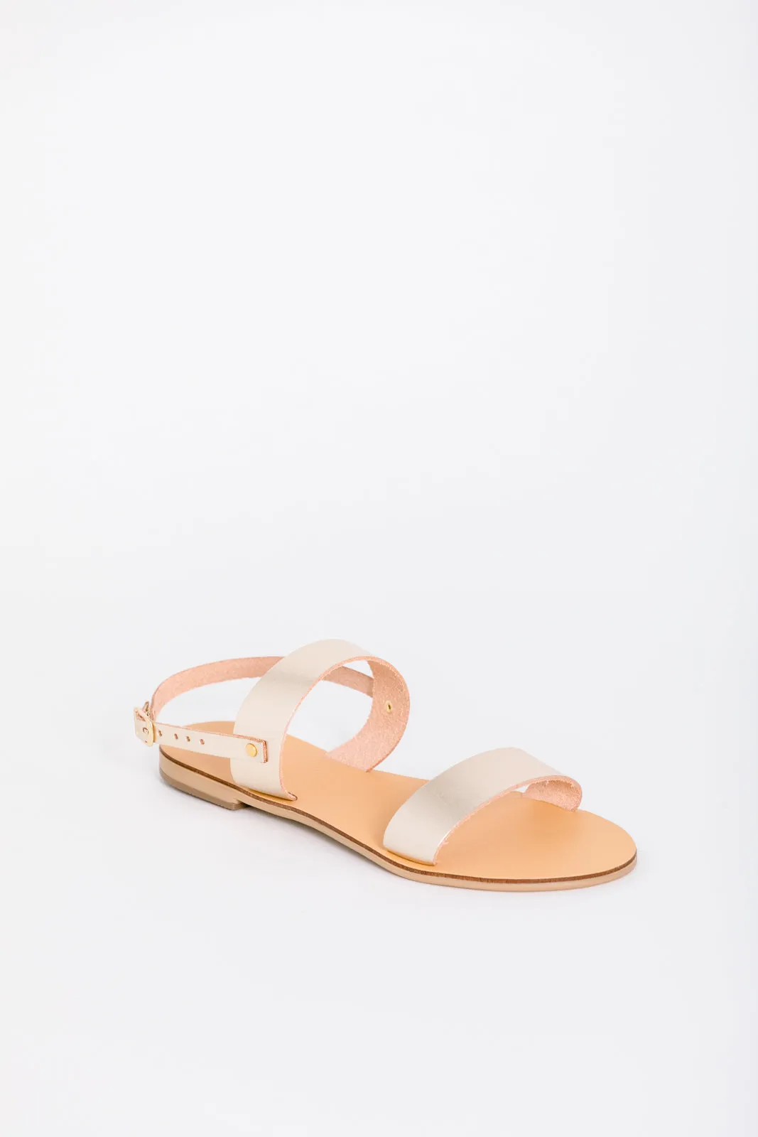Rhodes Vegetable Tanned Leather Sandal