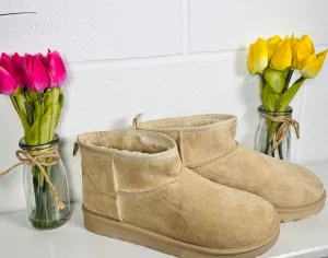 Sedona Snuggle Boots - Natural