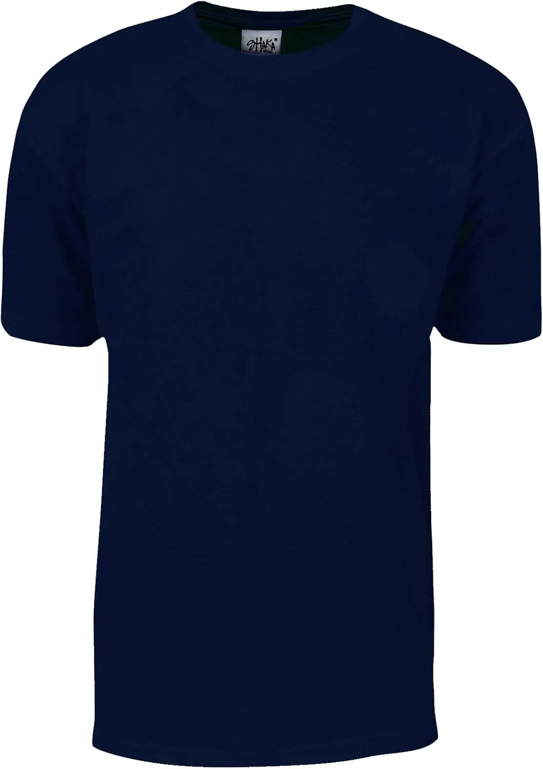 Shaka Wear Men's T Shirt ?C Max Heavyweight Cotton Short Sleeve Crew Neck Plain Tee Top Tshirts Regular Big Tall Size S-7XL