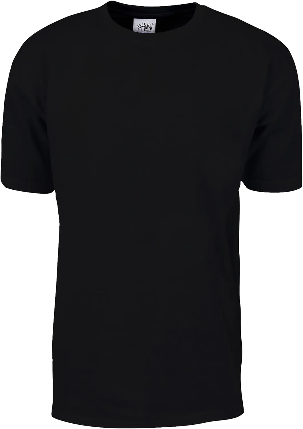 Shaka Wear Men's T Shirt ?C Max Heavyweight Cotton Short Sleeve Crew Neck Plain Tee Top Tshirts Regular Big Tall Size S-7XL