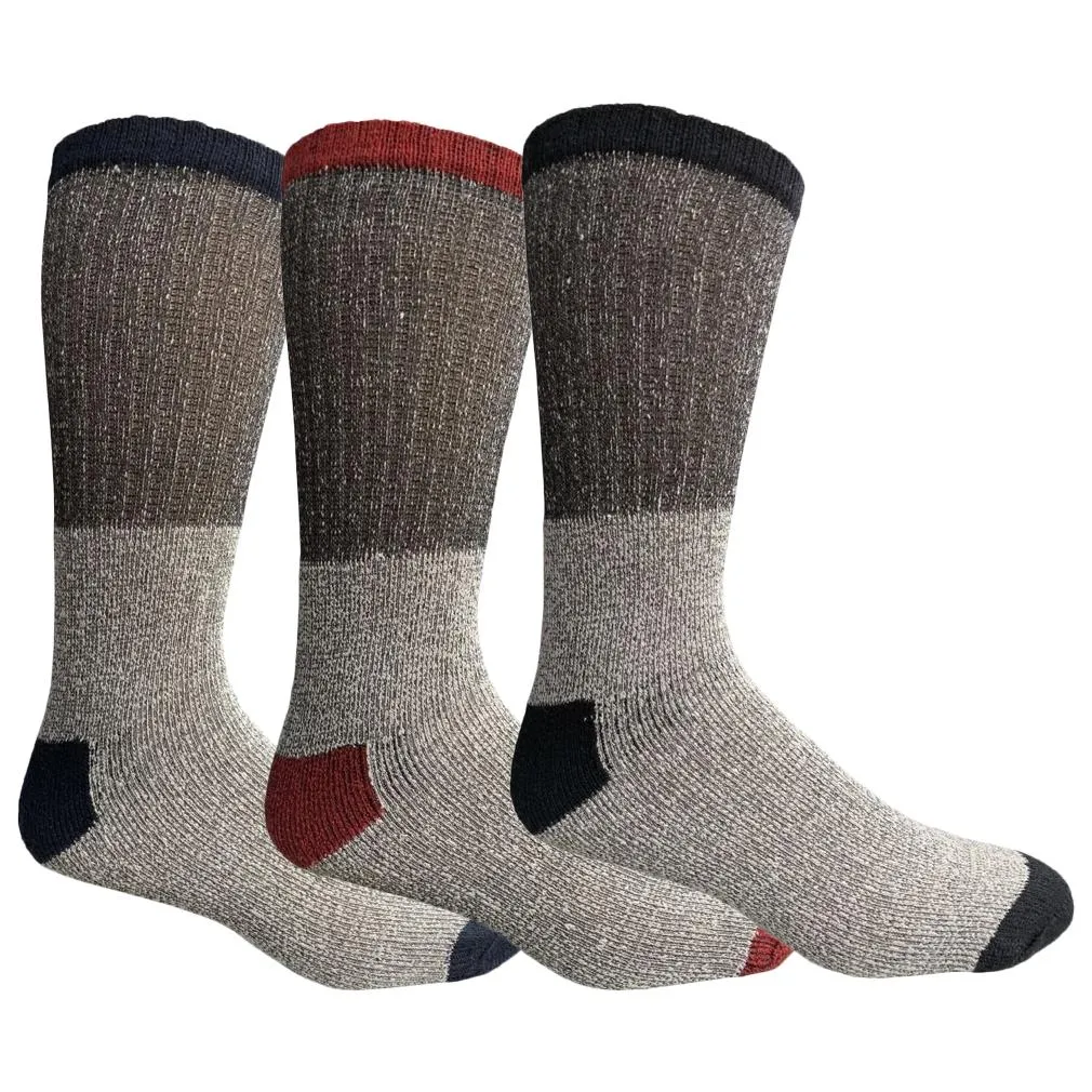 Unisex Insulated Thermal Cotton Cold Weather Crew Socks