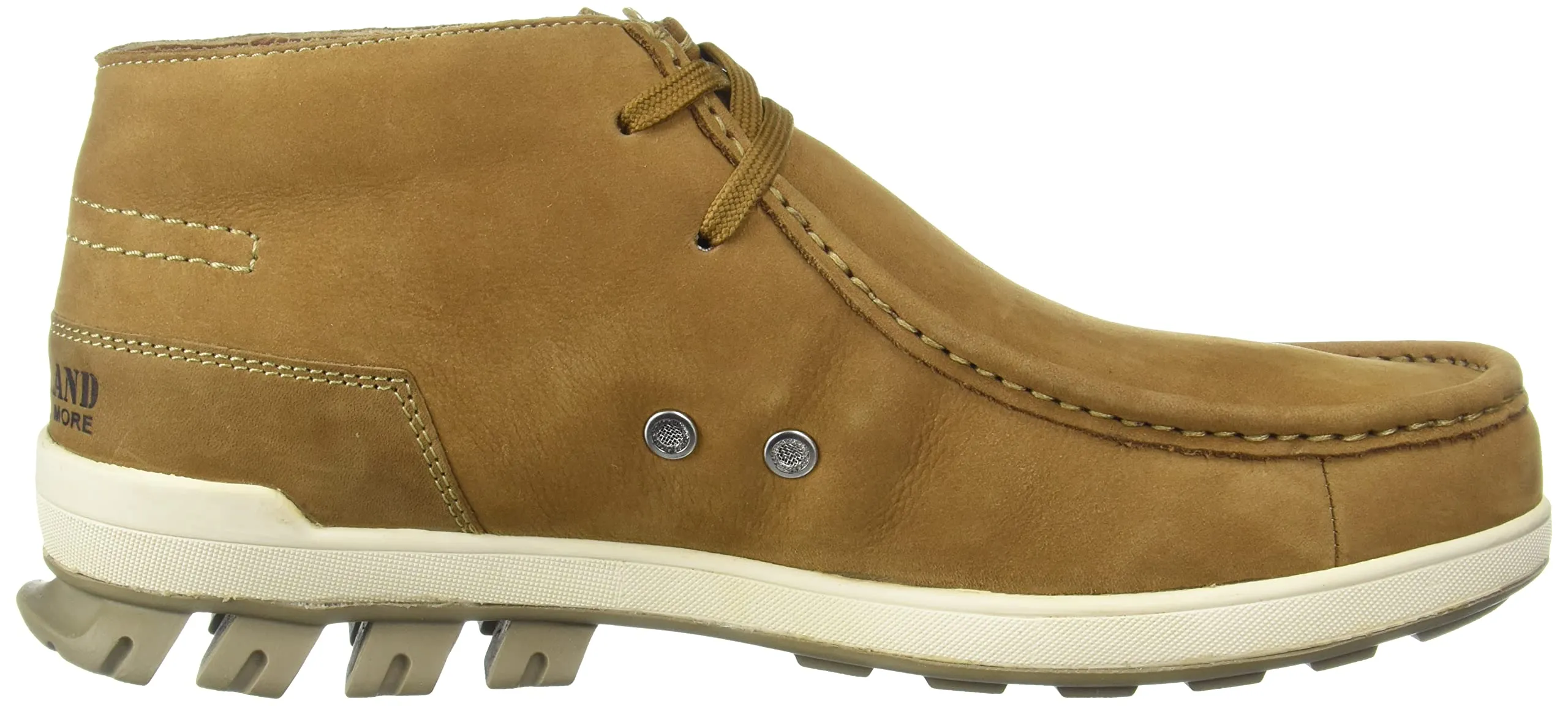 Woodland Men's Camel Leather Closed Shoe-8 UK (GC 3584119)