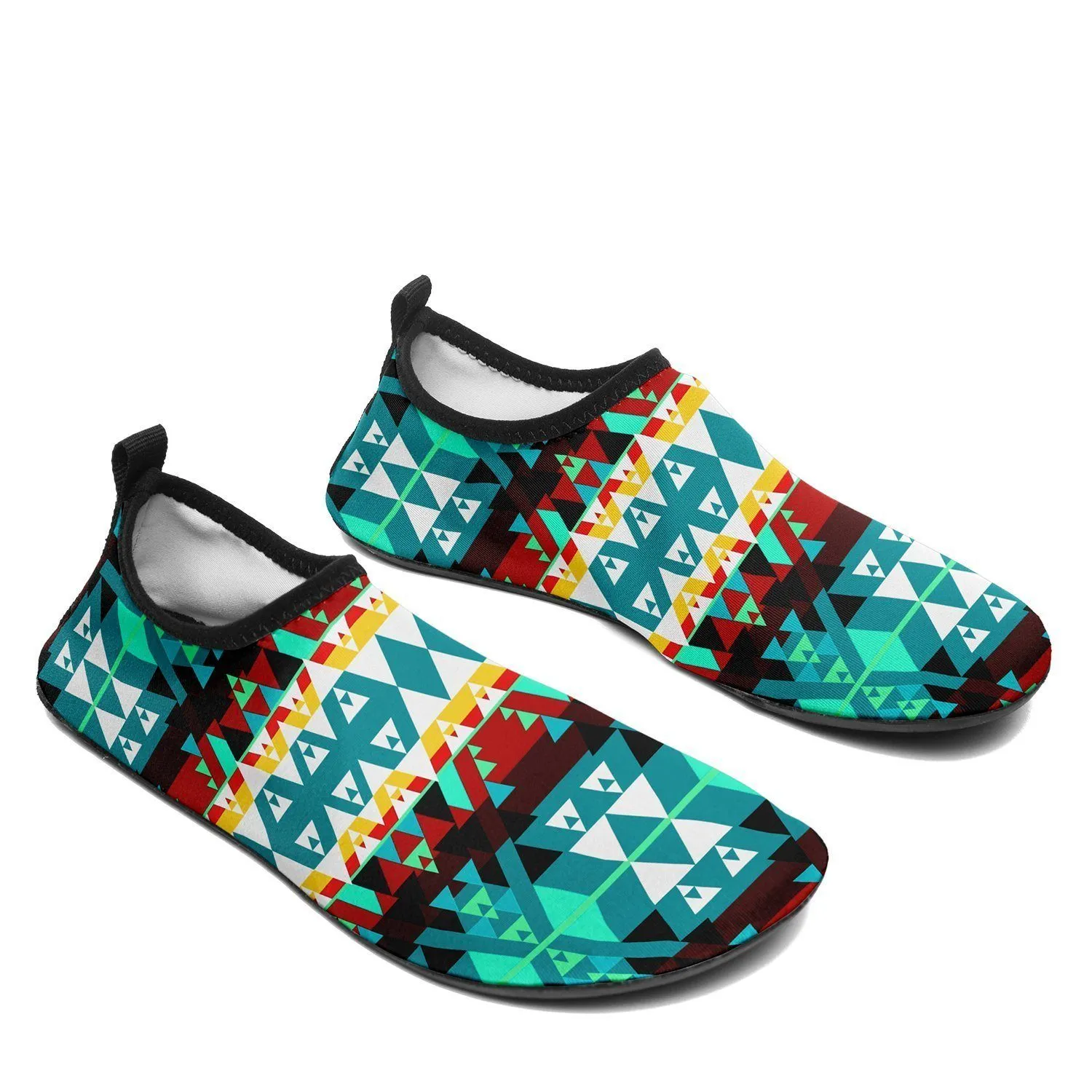 Writing on Stone Wheel Sockamoccs Kid's Sockamoccs Slip On Shoes