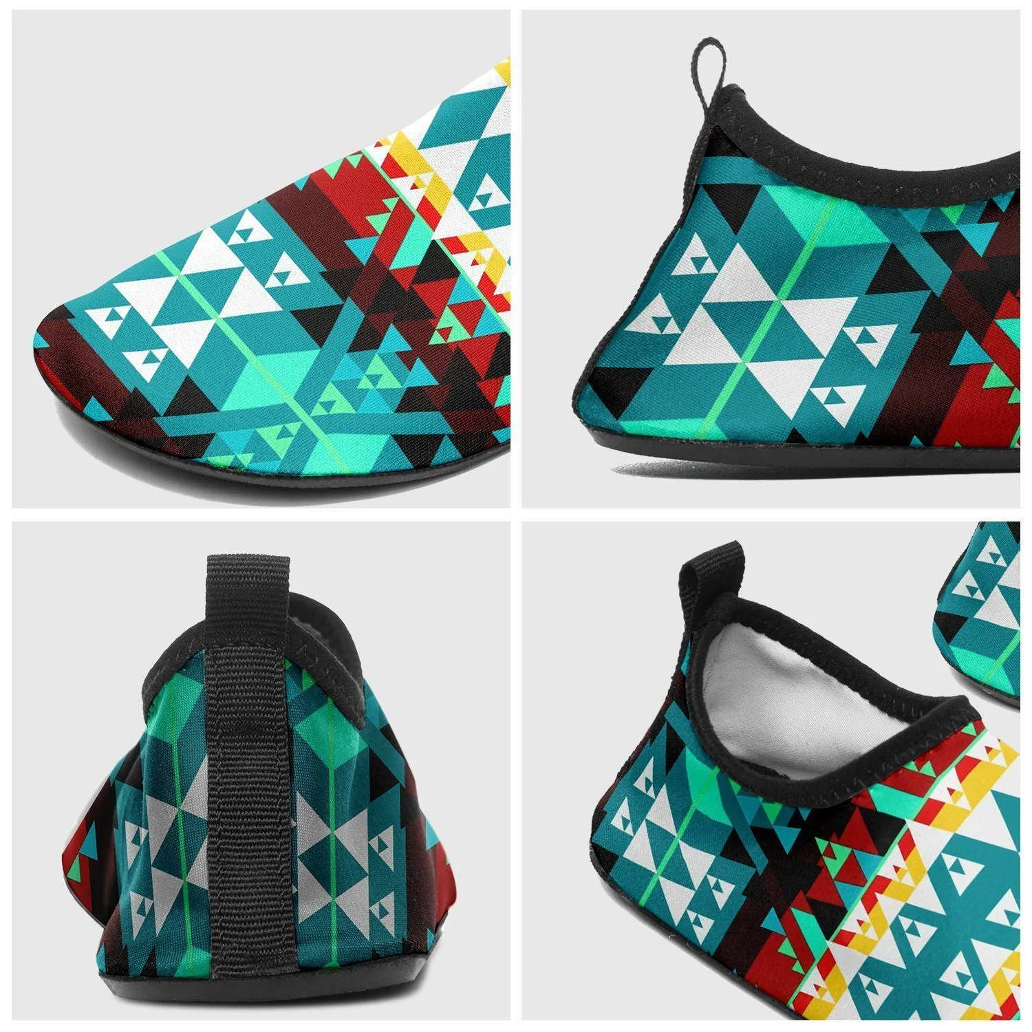 Writing on Stone Wheel Sockamoccs Kid's Sockamoccs Slip On Shoes